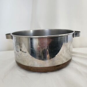 Copper Clad Revere Ware Pot 1801 2 QT